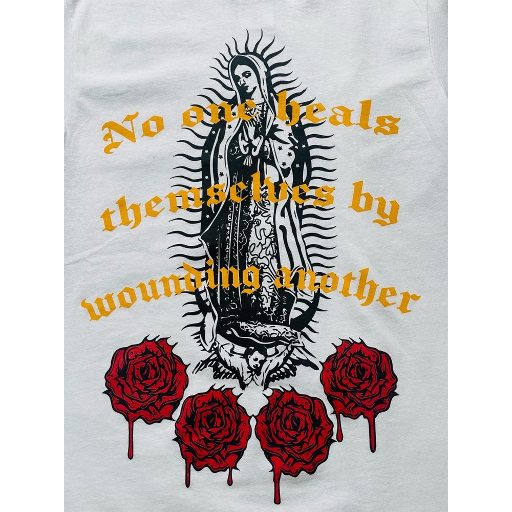 Virgin Mary Graphic Tee NWT! - Picture 7 of 13
